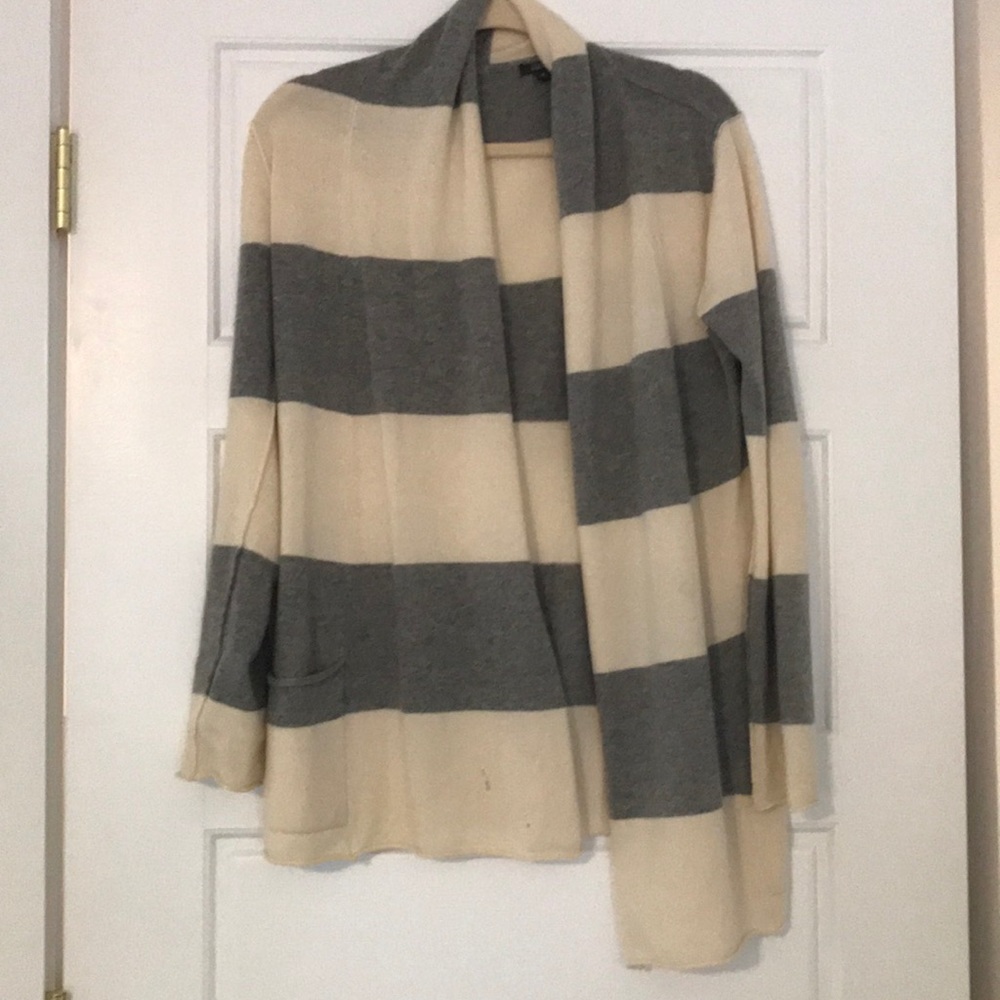 Cashmere open cardigan